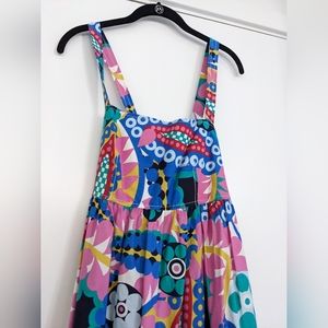 J Crew boho maxi dress size M